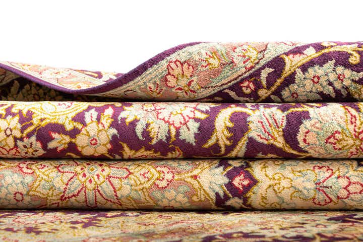 3' 3 x 4' 11 Ghom Silk Rug
