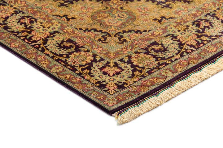 3' 3 x 4' 11 Ghom Silk Rug
