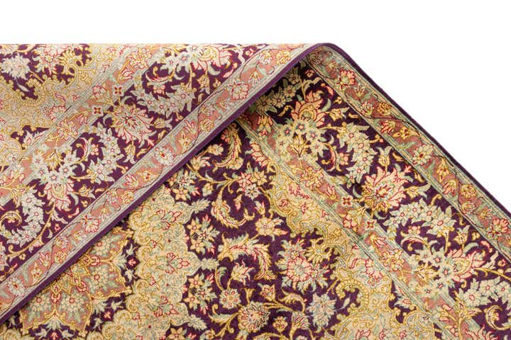 3' 3 x 4' 11 Ghom Silk Rug