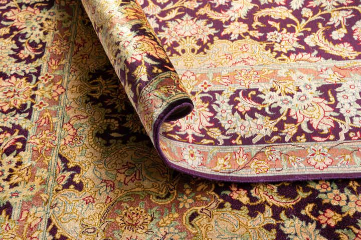 3' 3 x 4' 11 Ghom Silk Rug