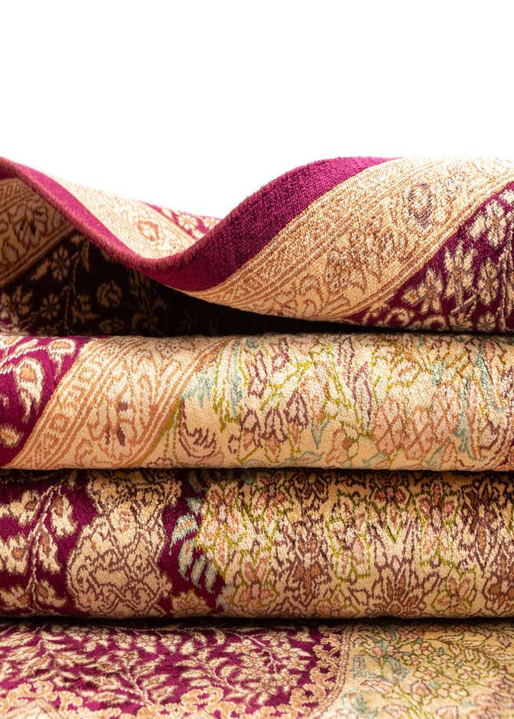 3' 3 x 4' 10 Ghom Silk Rug
