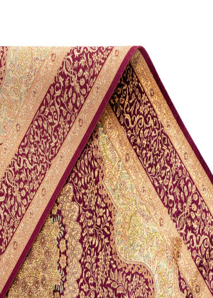 3' 3 x 4' 10 Ghom Silk Rug