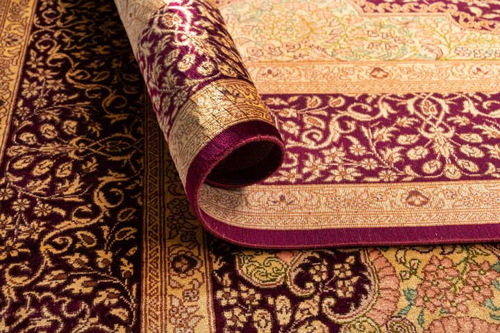 3' 3 x 4' 10 Ghom Silk Rug