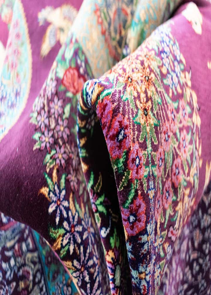 3' 3 x 4' 10 Ghom Silk Rug