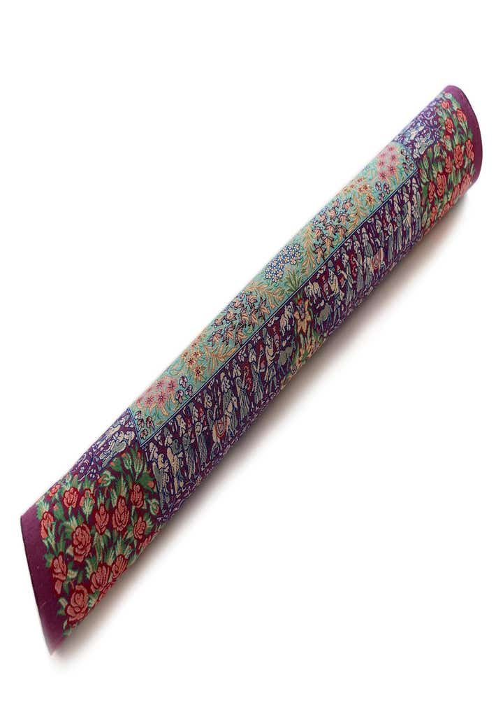 3' 3 x 4' 10 Ghom Silk Rug
