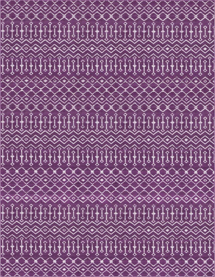 Detail image of 10' 8 x 16' 5 Kasbah Trellis Rug