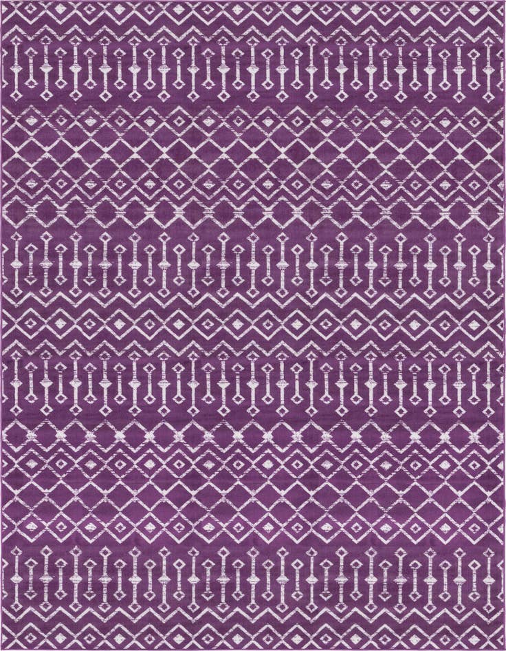 Detail image of 7' 10 x 11' Kasbah Trellis Rug