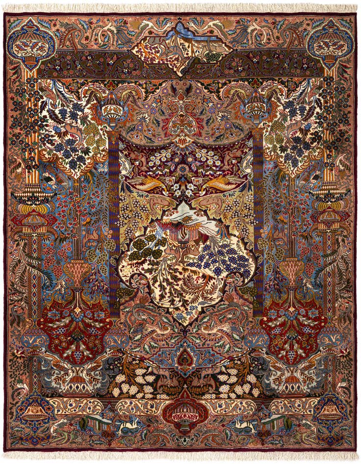 Detail image of 9' 10 x 12' 10 Kashmar Wool Rug