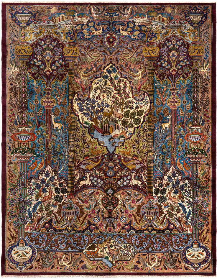 Detail image of 9' 9 x 12' 8 Kashmar Wool Rug