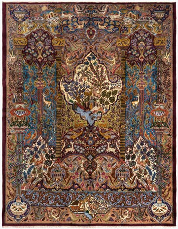 9' 9 x 12' 8 Kashmar Wool Rug