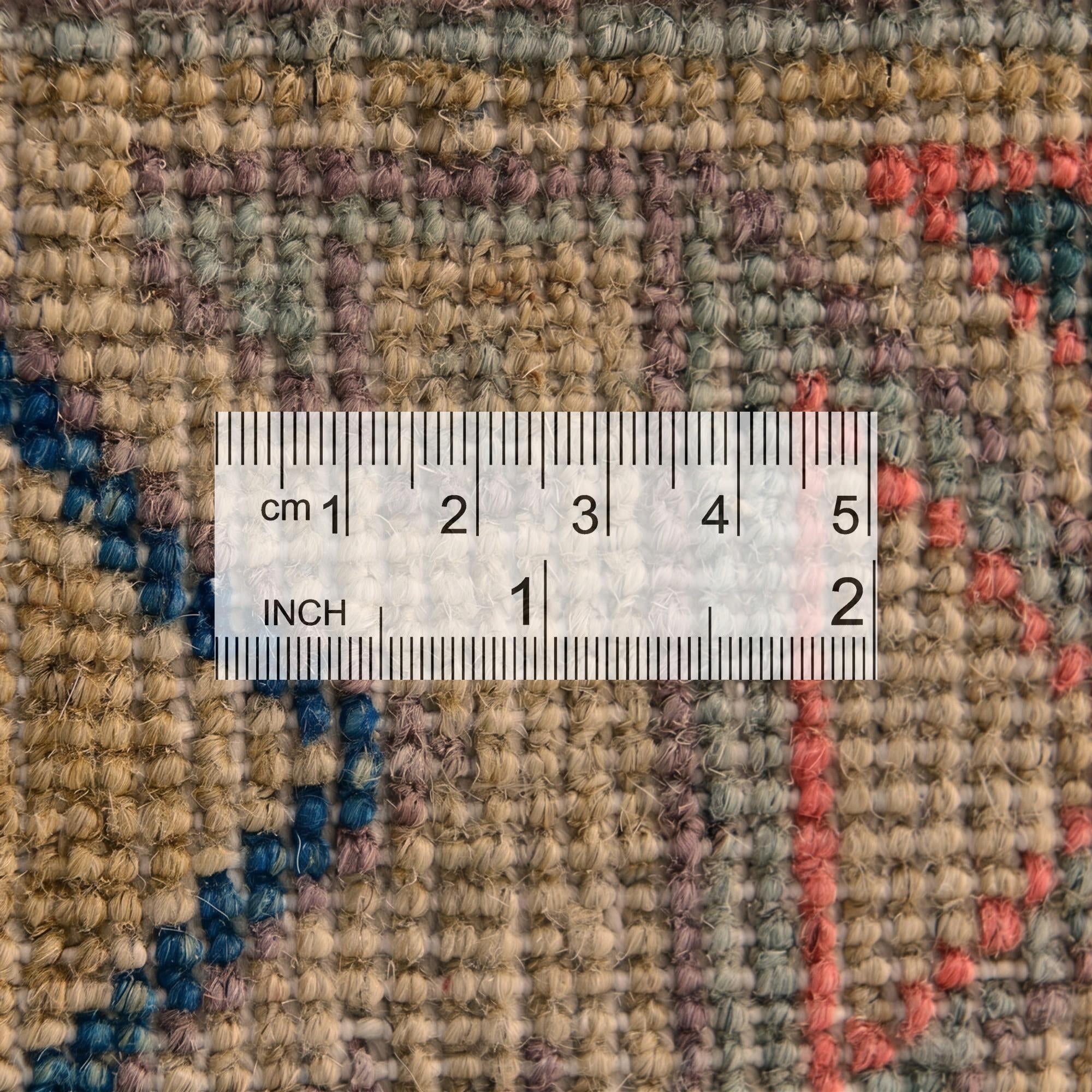 4' 10 x 7' Hand Knotted Kazak Rug