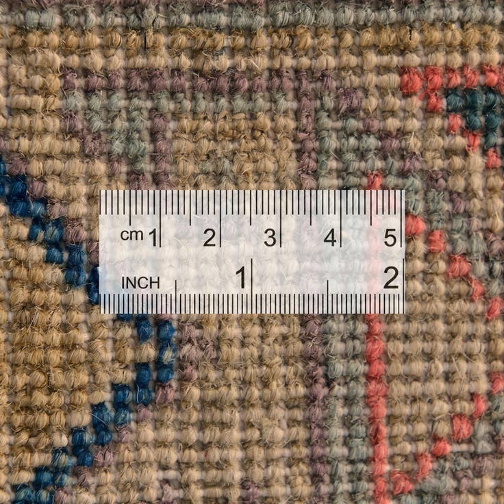 Detail image of 4' 10 x 7' Hand Knotted Kazak Rug
