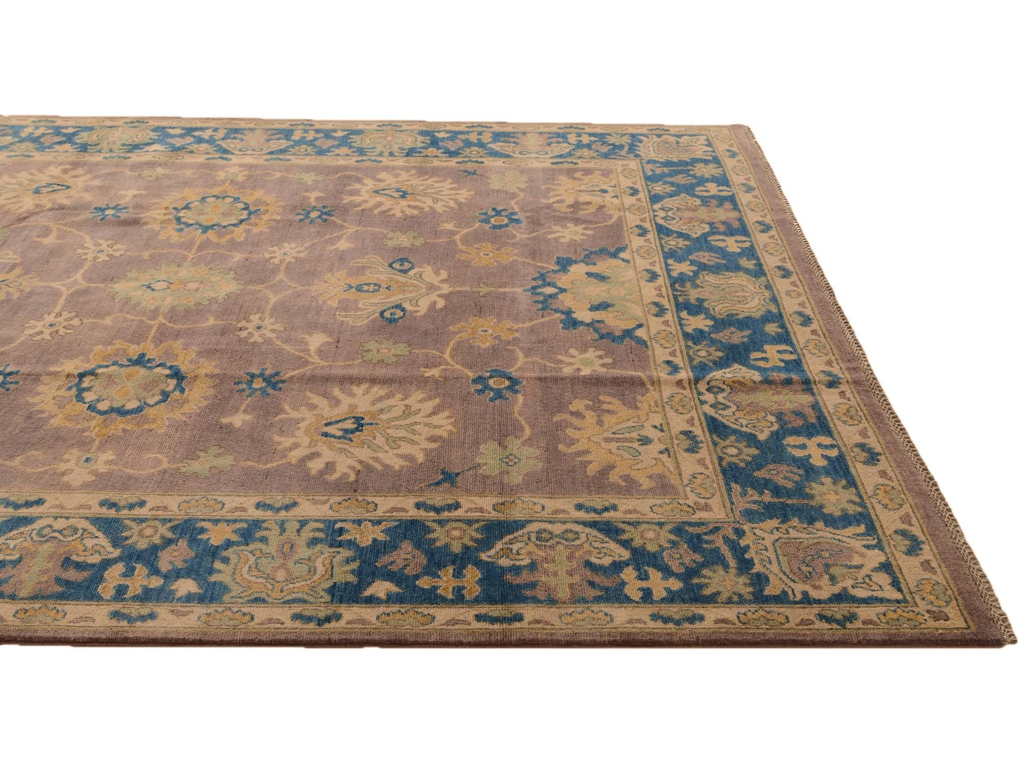 8' x 9' 10 Hand Knotted Kazak Rug