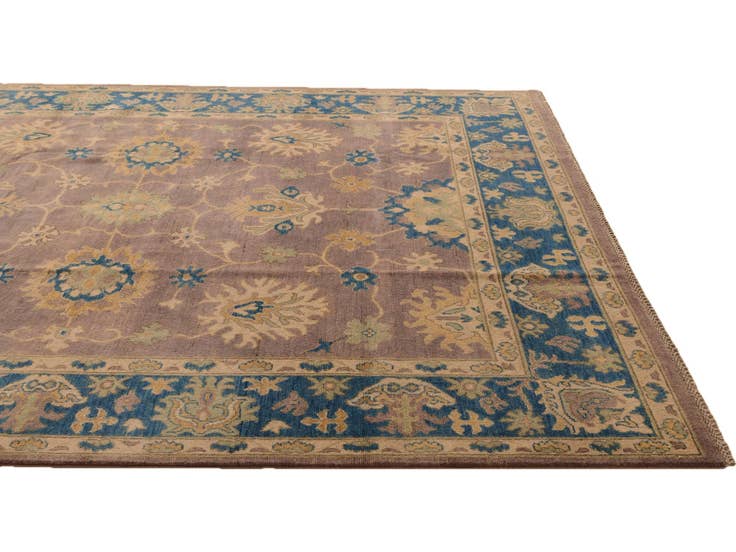 Detail image of 8' x 9' 10 Hand Knotted Kazak Rug