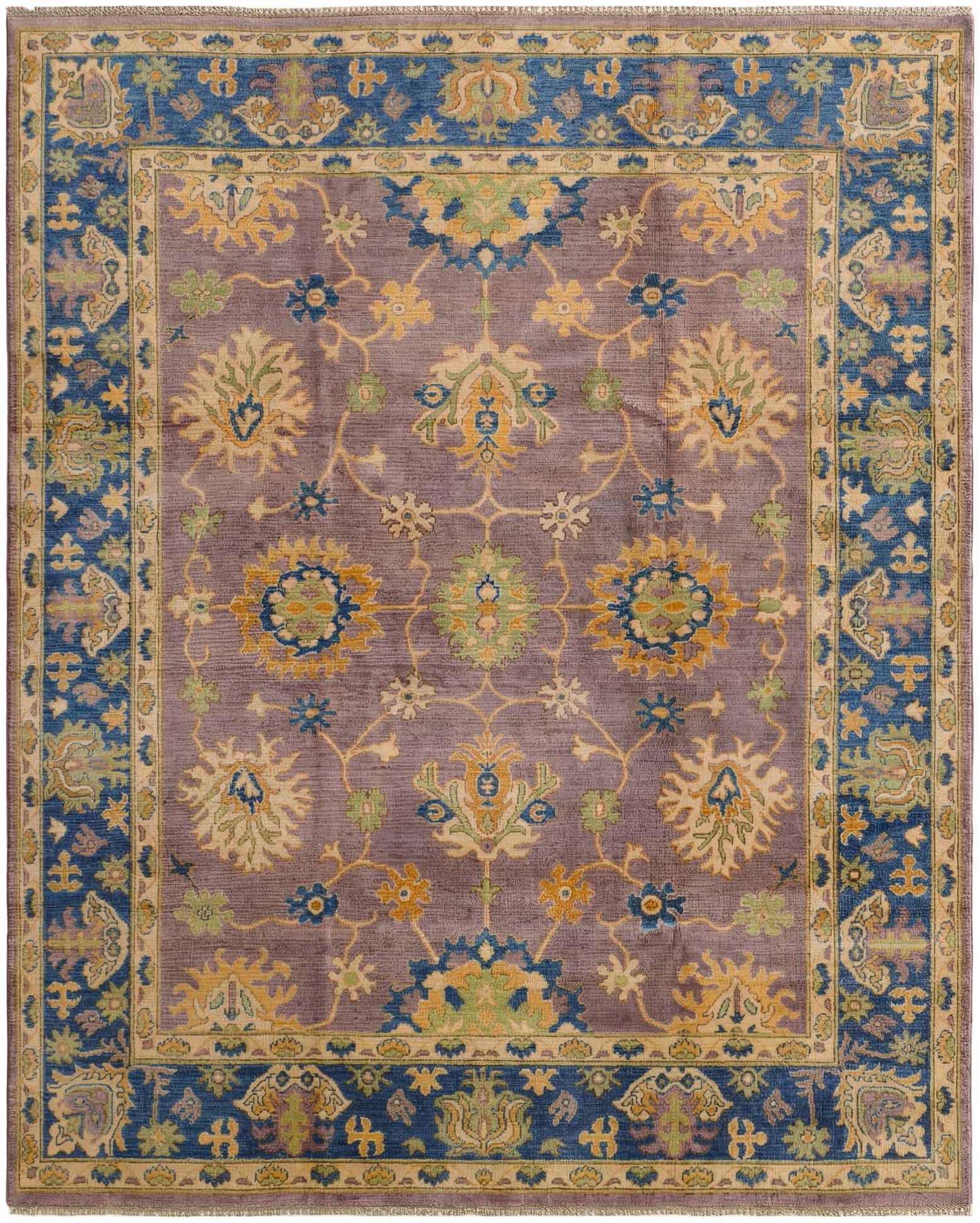 8' x 9' 10 Hand Knotted Kazak Rug