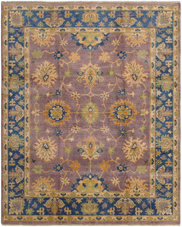 8' x 9' 10 Hand Knotted Kazak Rug