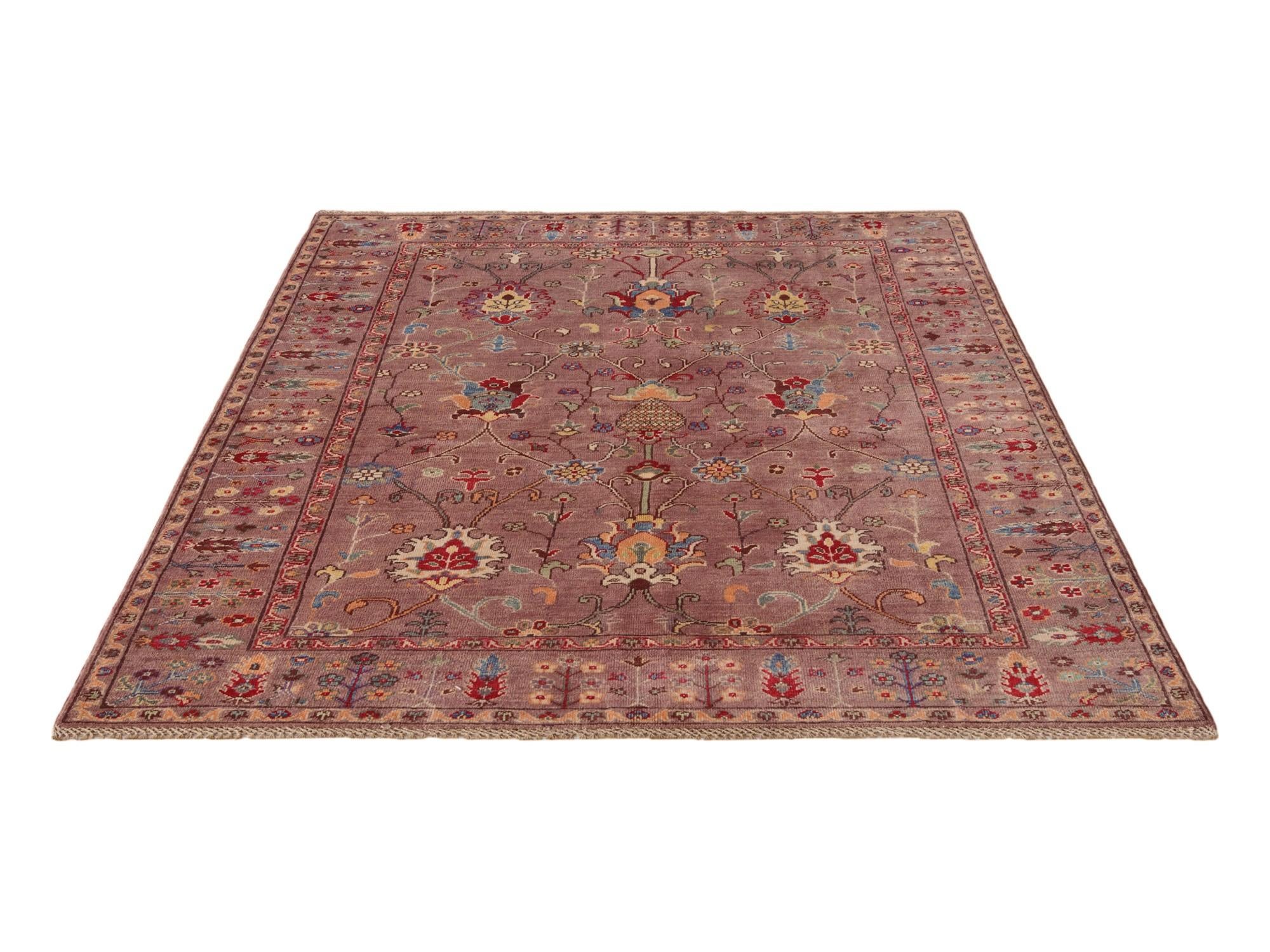 5' 6 x 7' 5 Hand Knotted Kazak Rug