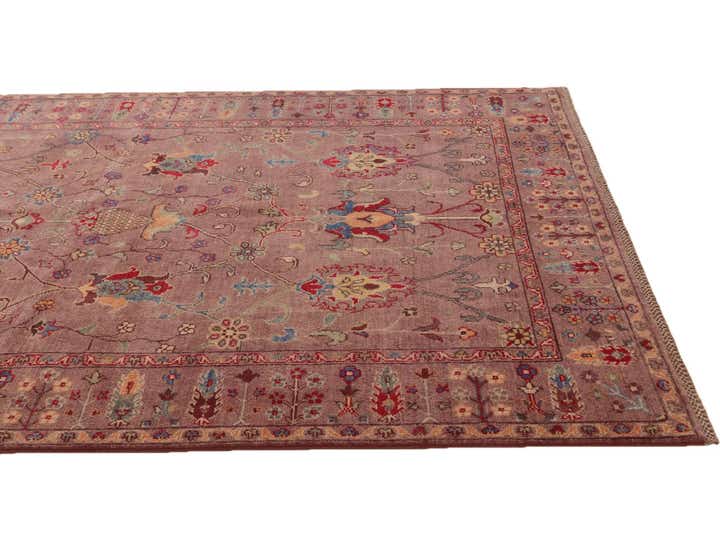 5' 6 x 7' 5 Hand Knotted Kazak Rug
