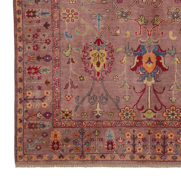 Detail image of 5' 6 x 7' 5 Hand Knotted Kazak Rug