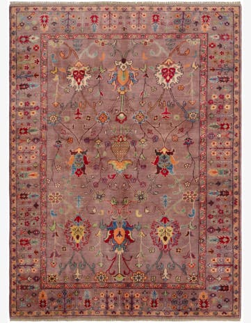 5' 6 x 7' 5 Hand Knotted Kazak Rug