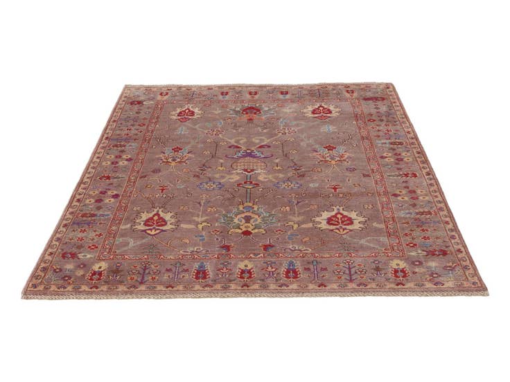 Detail image of 5' 2 x 6' 6 Hand Knotted Kazak Rug