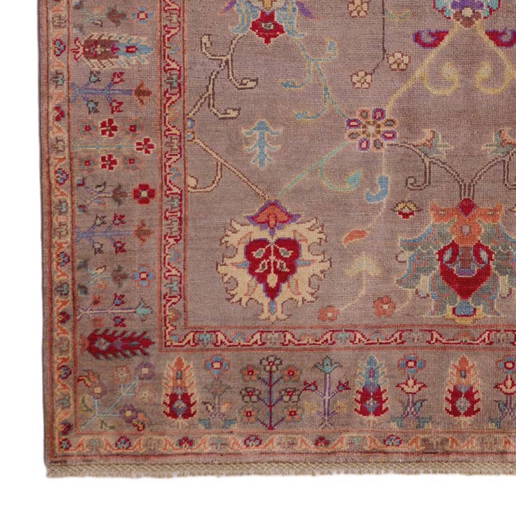 Detail image of 5' 2 x 6' 6 Hand Knotted Kazak Rug