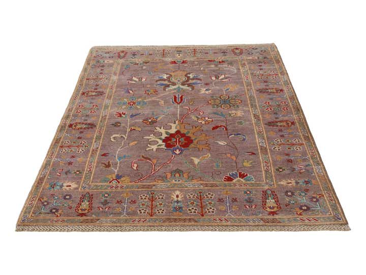 4' 2 x 6' 1 Hand Knotted Kazak Rug