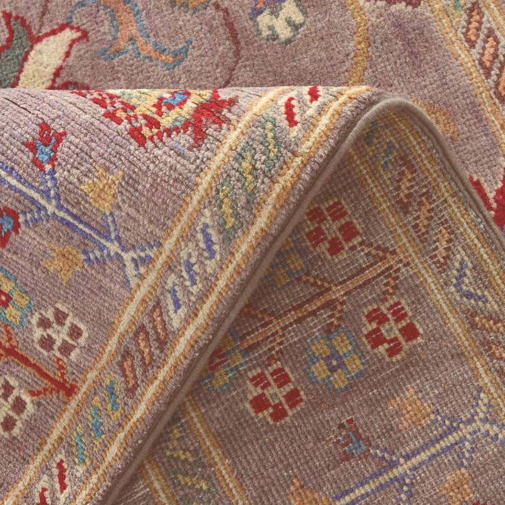 Detail image of 4' 2 x 6' 1 Hand Knotted Kazak Rug