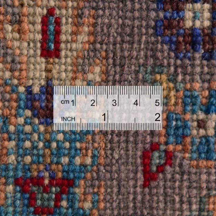 Detail image of 4' 2 x 6' 1 Hand Knotted Kazak Rug