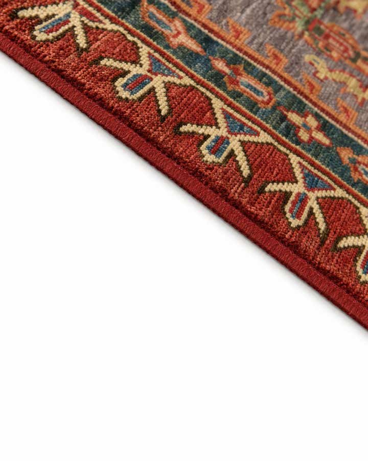 105cm x 145cm anudado a mano Kazak Alfombra