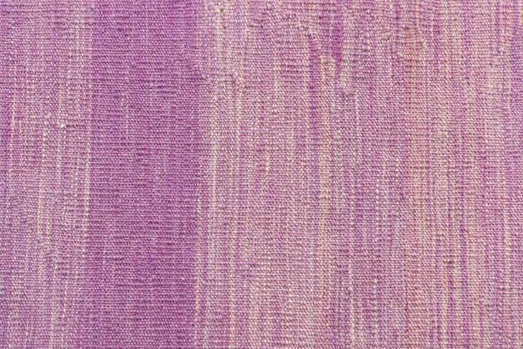 Detail image of 6' 7 x 9' 10 Hand Woven Kilim Modern Wool Rug