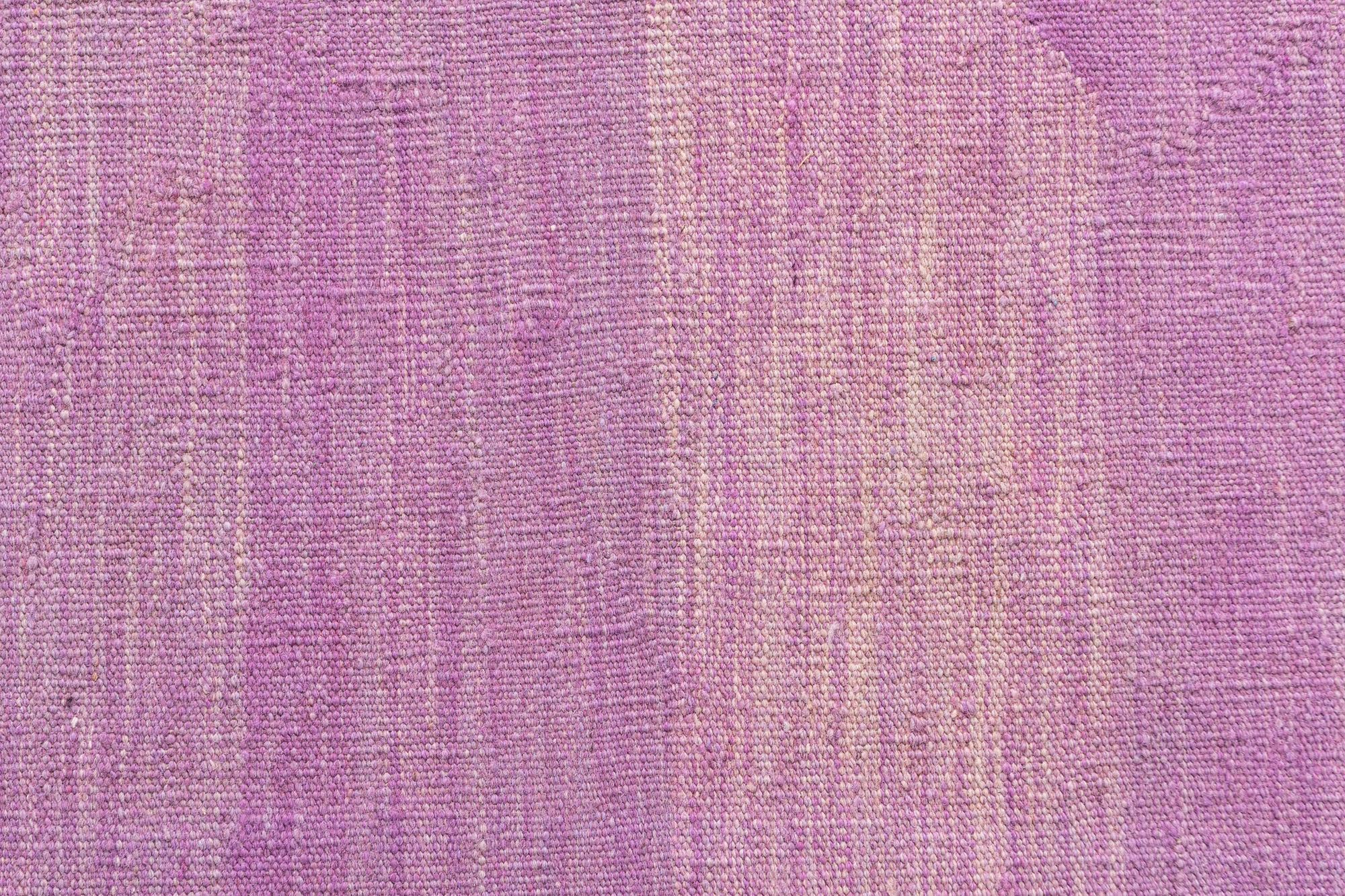 6' 9 x 9' 9 Hand Woven Kilim Modern Wool Rug