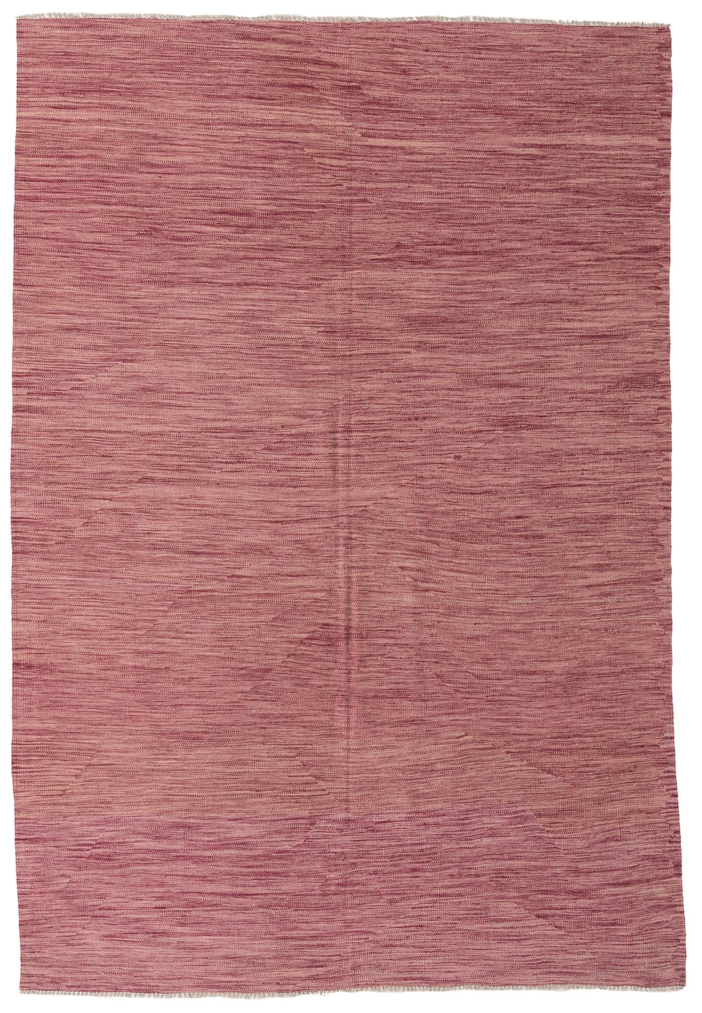 5' 9 x 8' 5 Hand Woven Kilim Modern Wool Rug