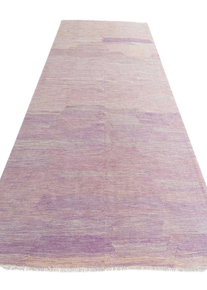 6' 8 x 9' 8 Hand Woven Kilim Modern Wool Rug