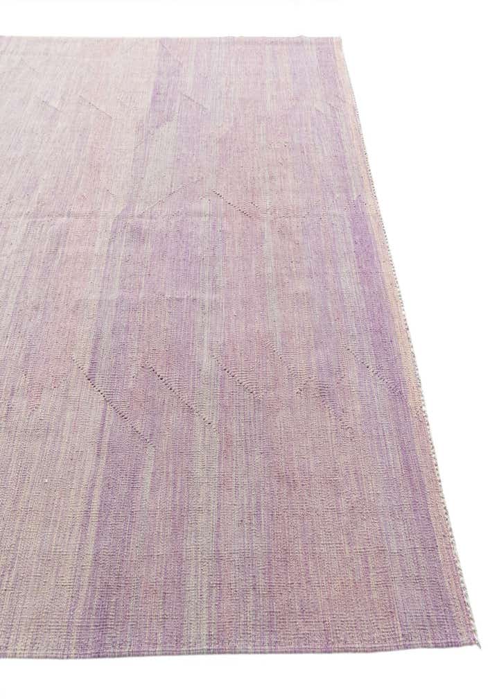 6' 8 x 9' 8 Hand Woven Kilim Modern Wool Rug
