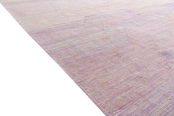 6' 8 x 9' 8 Hand Woven Kilim Modern Wool Rug