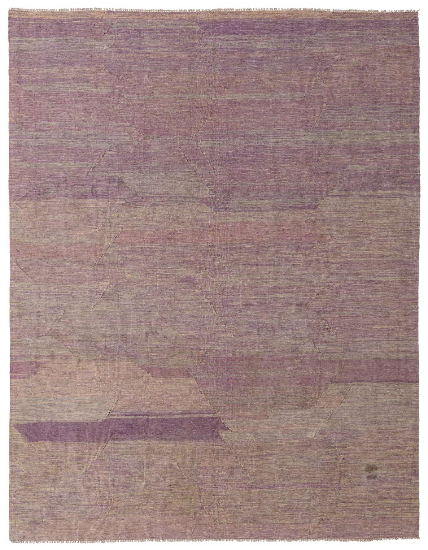6' 8 x 9' 8 Hand Woven Kilim Modern Wool Rug