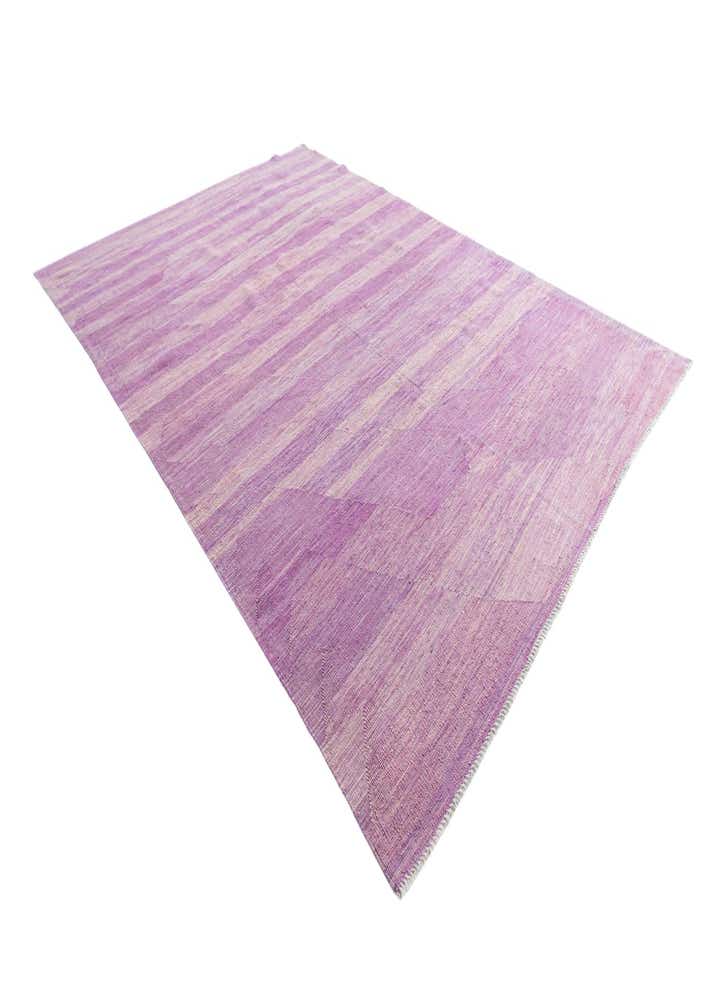 6' 10 x 9' 9 Hand Woven Kilim Modern Wool Rug