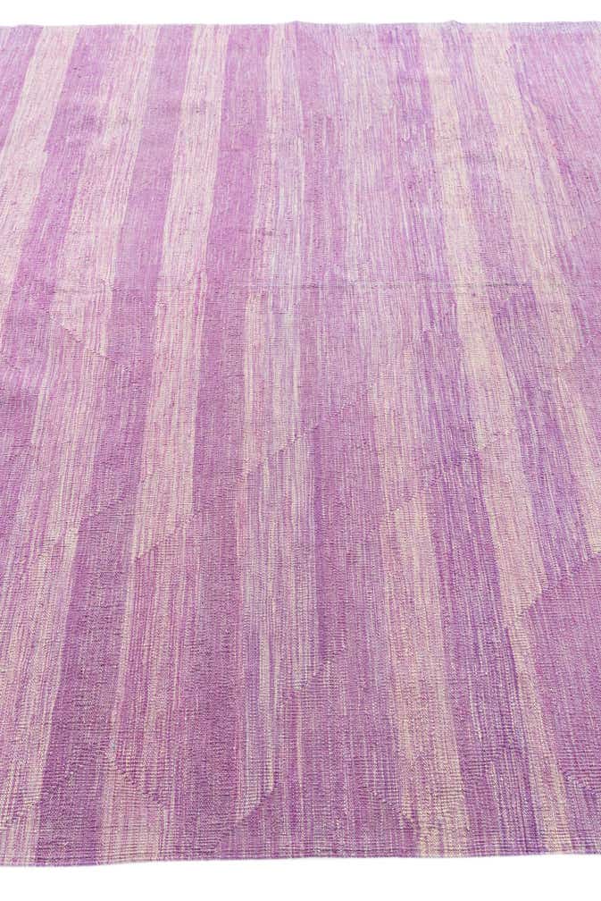 6' 10 x 9' 9 Hand Woven Kilim Modern Wool Rug
