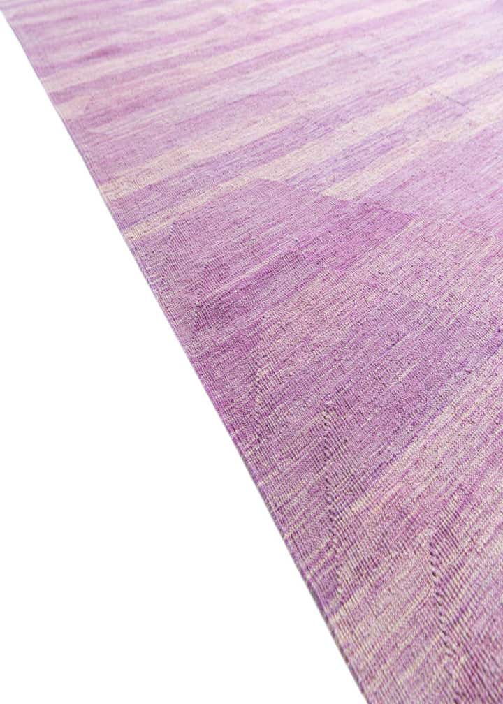 6' 10 x 9' 9 Hand Woven Kilim Modern Wool Rug