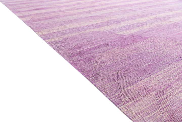 6' 10 x 9' 9 Hand Woven Kilim Modern Wool Rug