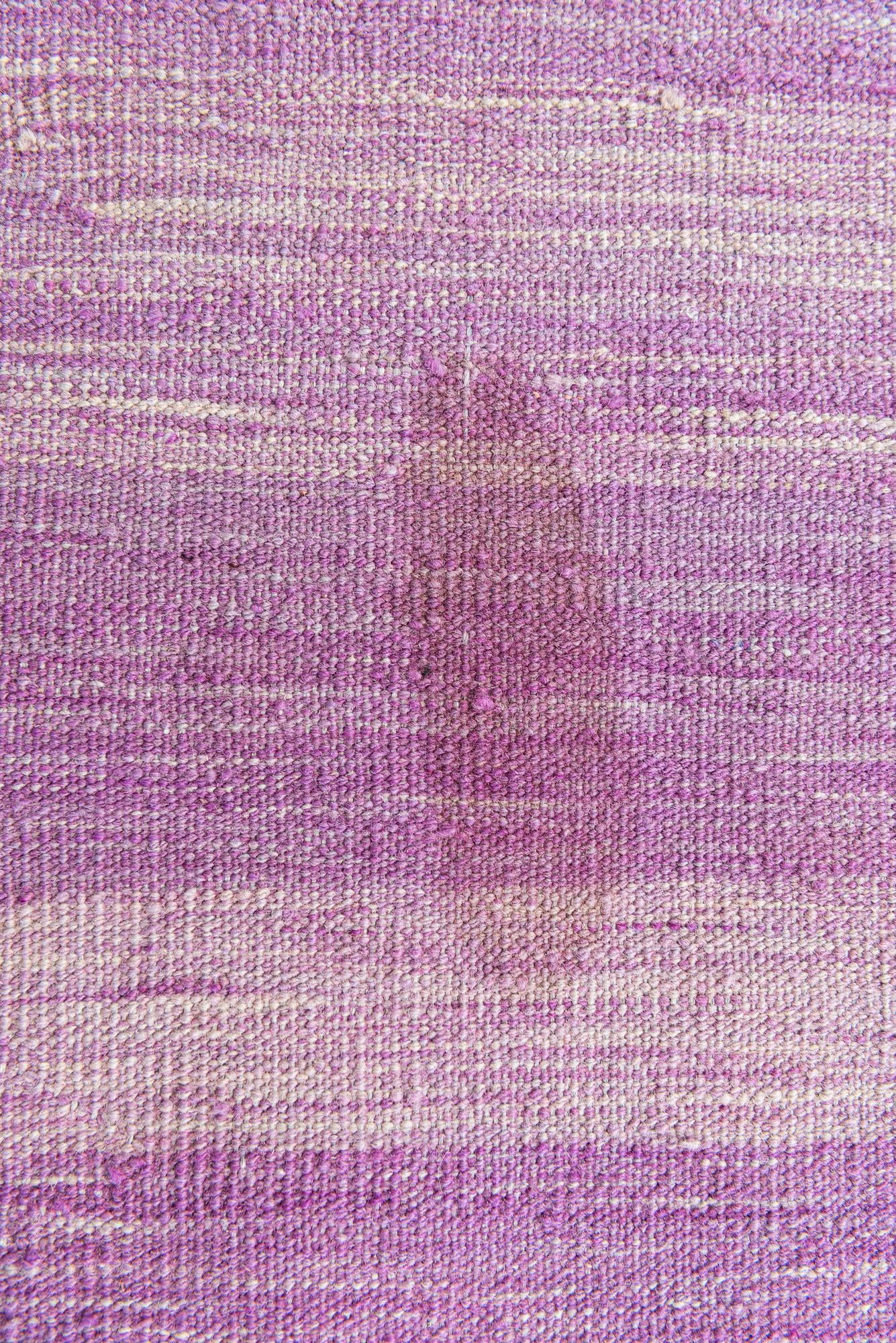6' 10 x 9' 9 Hand Woven Kilim Modern Wool Rug