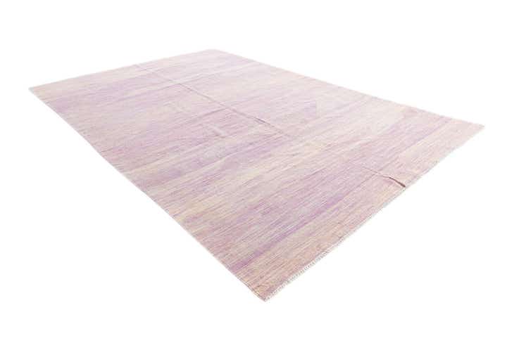 6' 6 x 9' 10 Hand Woven Kilim Modern Wool Rug