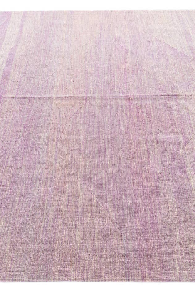 Detail image of 6' 6 x 9' 10 Hand Woven Kilim Modern Wool Rug