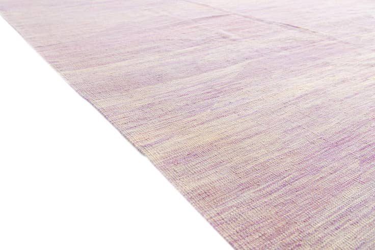Detail image of 6' 6 x 9' 10 Hand Woven Kilim Modern Wool Rug