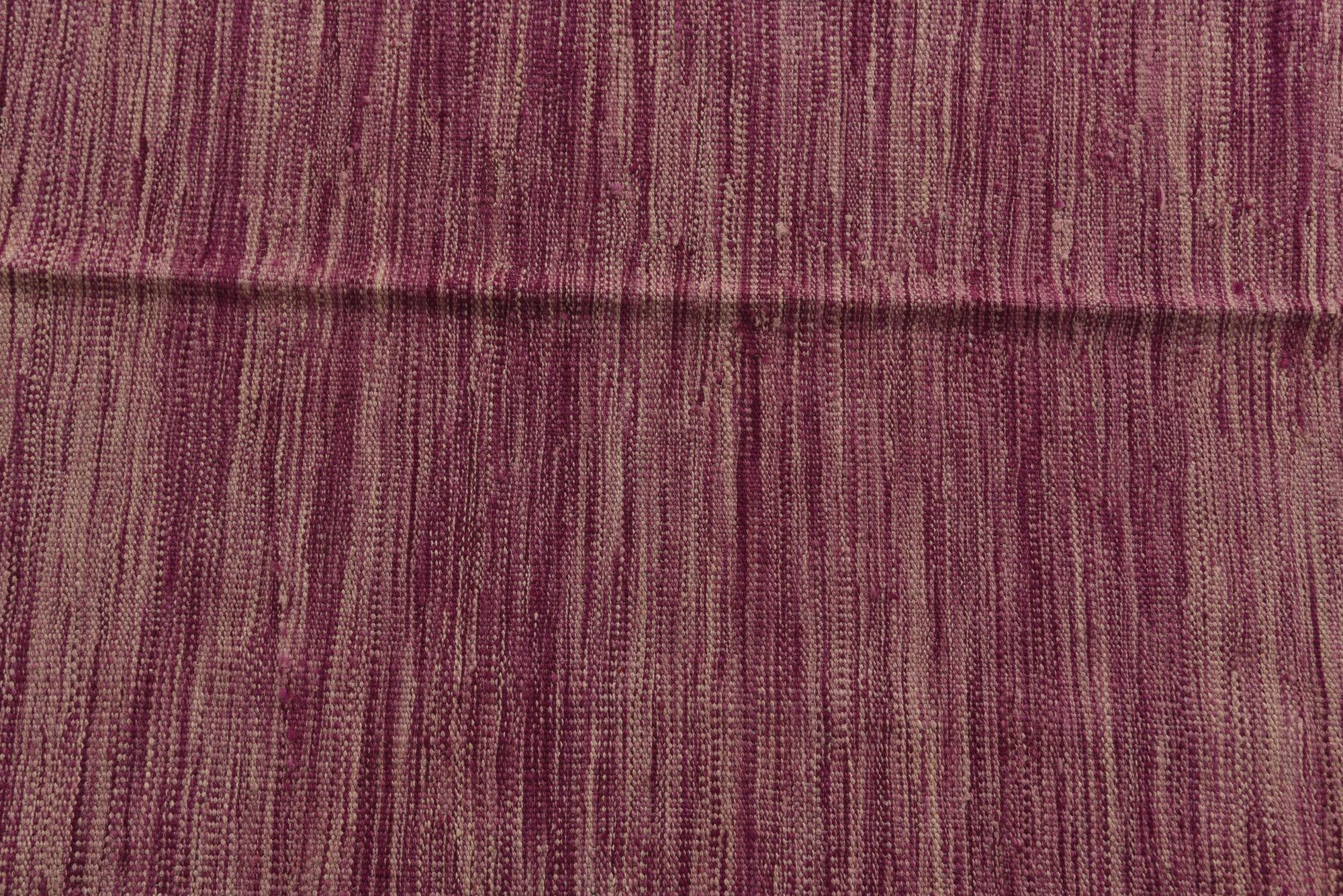 5' x 6' 6 Hand Woven Kilim Modern Wool Rug