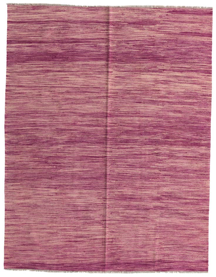 Detail image of 5' x 6' 6 Hand Woven Kilim Modern Wool Rug
