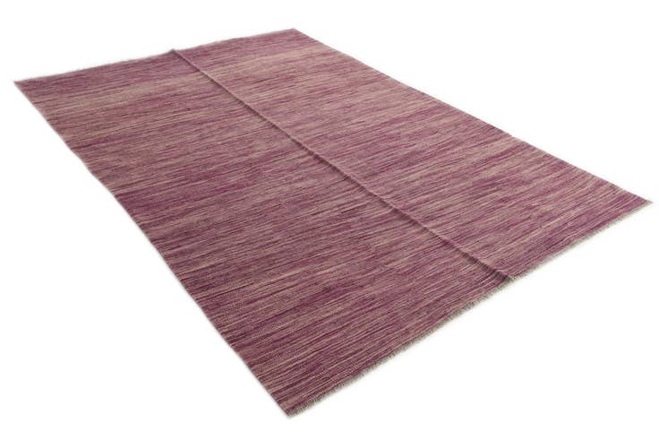 Detail image of 5' 7 x 8' Hand Woven Kilim Modern Wool Rug