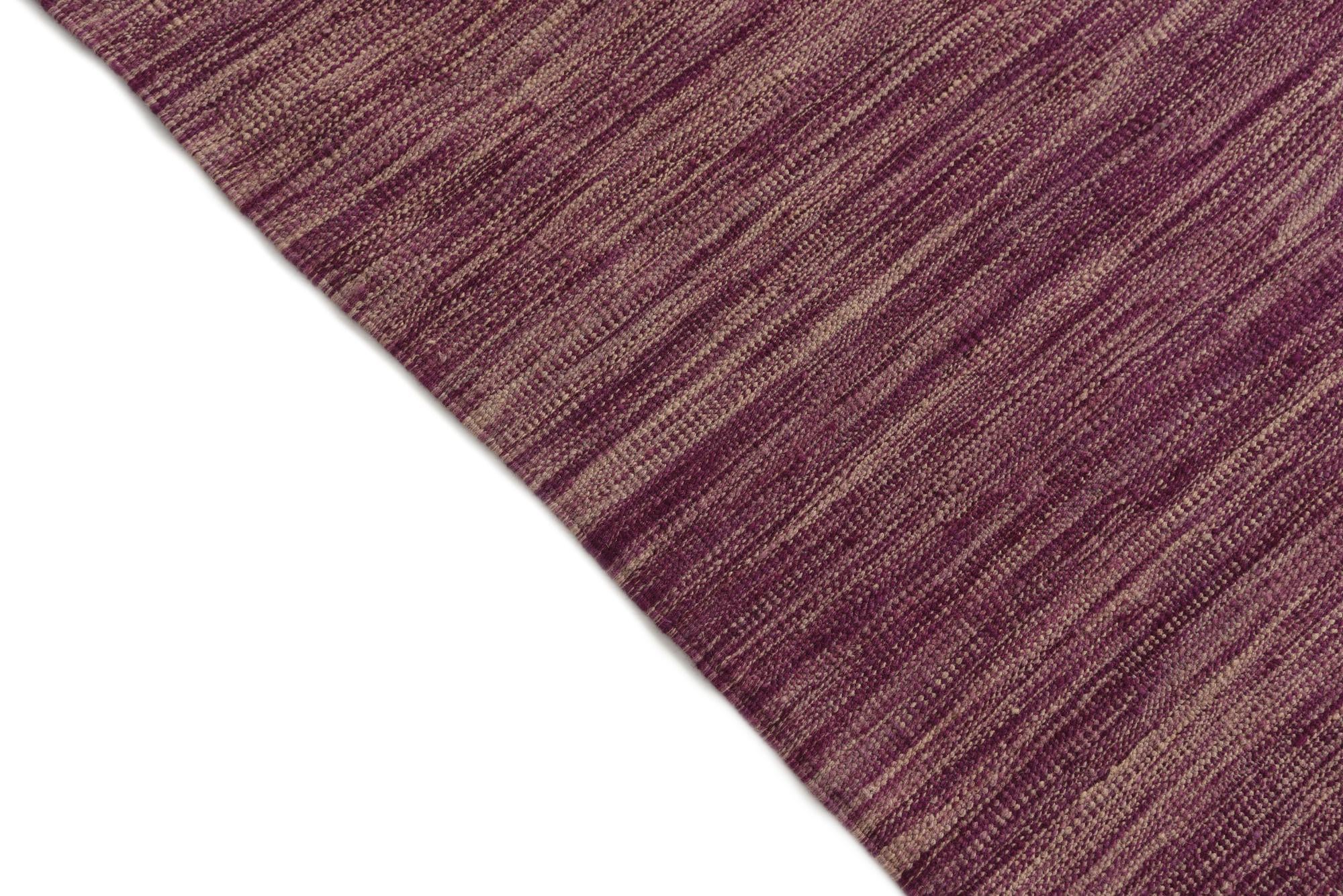 5' 7 x 8' Hand Woven Kilim Modern Wool Rug