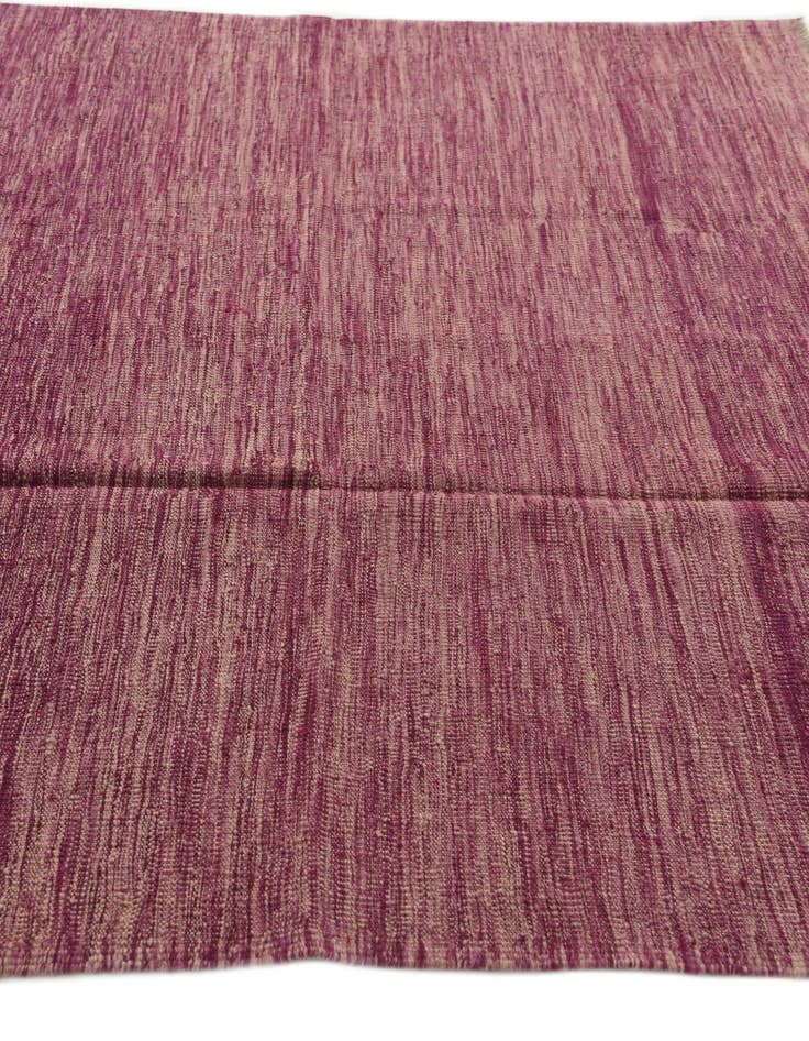 Detail image of 5' 5 x 7' 8  Hand Woven Kilim Modern Wool Rug